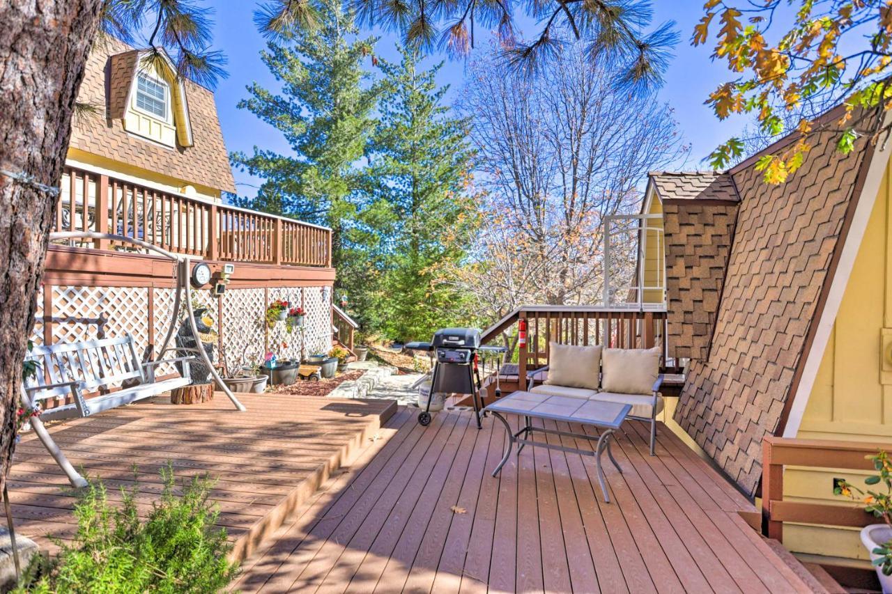 Lake Arrowhead Studio With Private Hot Tub! Luaran gambar