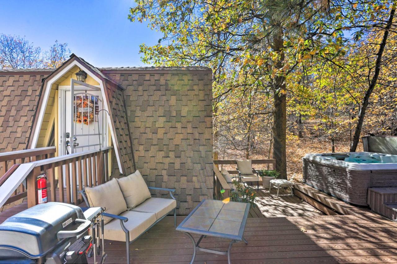 Lake Arrowhead Studio With Private Hot Tub! Luaran gambar
